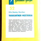 E.S.Gardner Vahakantinen muistikirja Salama 52 - pikkukuva 2