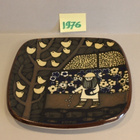 ARABIA KALEVALA SEINÄLAUTANEN. 1976. R. UOSIKKINEN - pikkukuva 1
