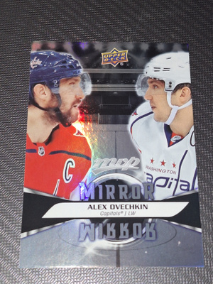 2020-21 Upper Deck MVP Mirror Mirror Variations Alex Ovechki