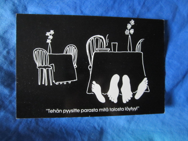 Tehän pyysitte parasta mitä talosta löytyy - Nikikid Cards