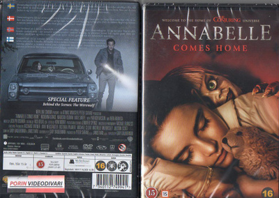 Annabelle Comes Home (69 440) UUSI -FI- DVD 2019