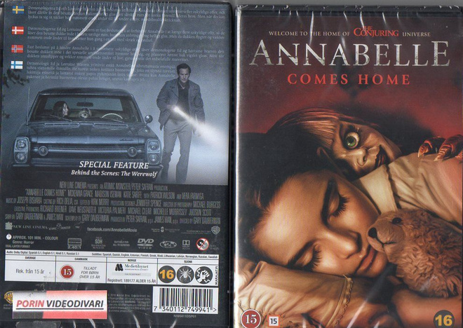Annabelle Comes Home	(69 440)	UUSI	-FI-		DVD			2019