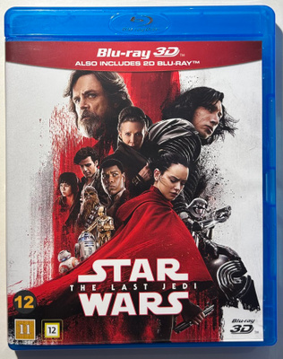 STAR WARS : The Last Jedi - 3DBlu-ray/ 2D Blu-ray + Bonus