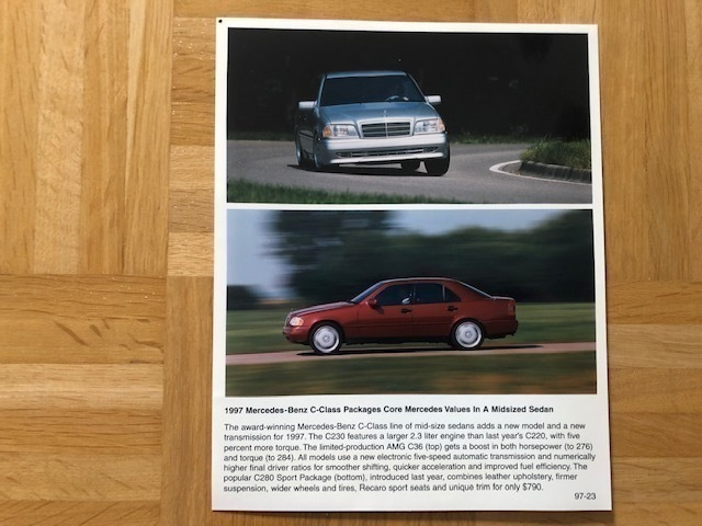 Lehdistökuva Mercedes-Benz C-luokka W202