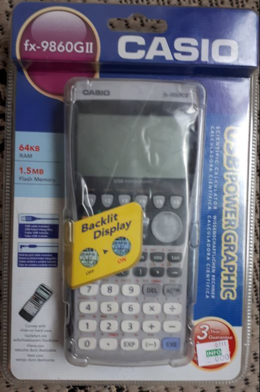Casio FX-9860GII Graafinen laskin (UUSI)