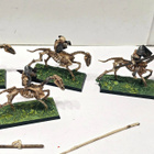 Warhammer Fantasy - 4kpl Skeleton Horsemen (80-luku) - pikkukuva 3