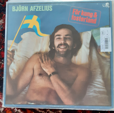 Björn Afzelius – För Kung & Fosterland vinyyli LP