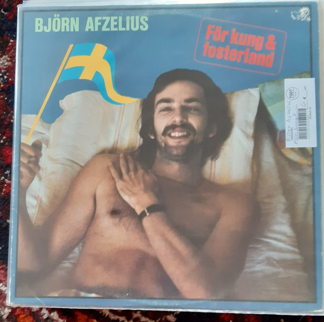 Björn Afzelius – För Kung & Fosterland vinyyli LP