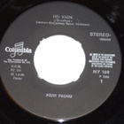 7" PÄIVI PAUNU - Hei Vain - single 1969 VG++ - pikkukuva 1