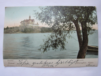 VANHA Postikortti Helsinki ennen-1905