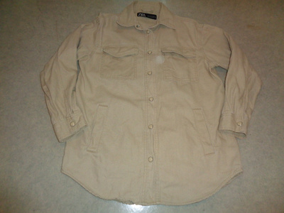 Zara beige farkkupaita / takki S