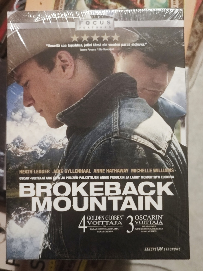 Brokeback Mountain UUSI Heath Ledger Jake Gyllenhaal