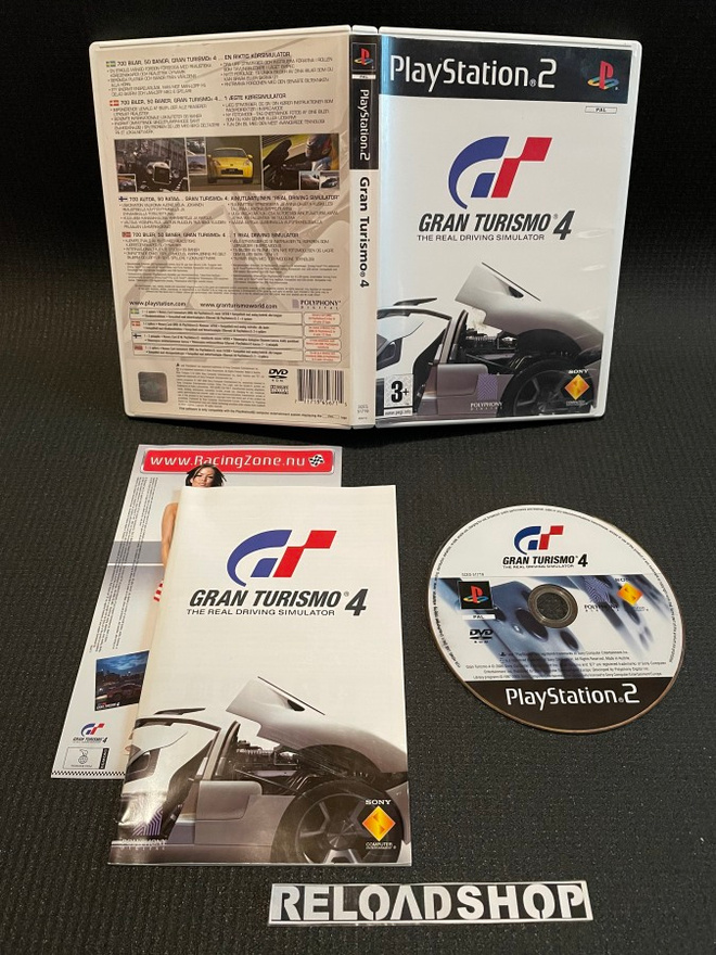 Gran Turismo 4 - Nordic PS2 - CIB