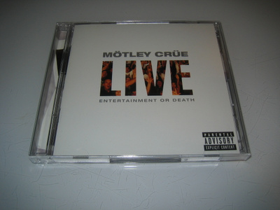 Mötley Crue - Live: Entertainment Or Death (2 x CD)