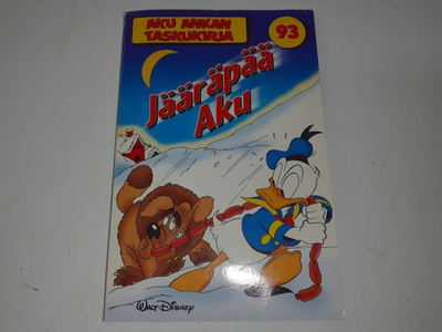 Aku Ankan taskukirja 93 Jääräpää Aku
