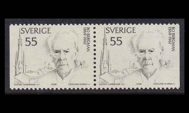 Ruotsi 654DD ** Bo Bergman (1969)