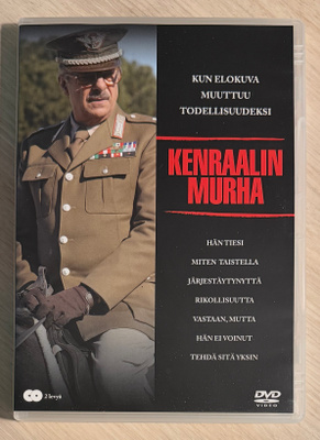 Kenraalin murha (2007) tosipohjainen minisarja (2DVD)