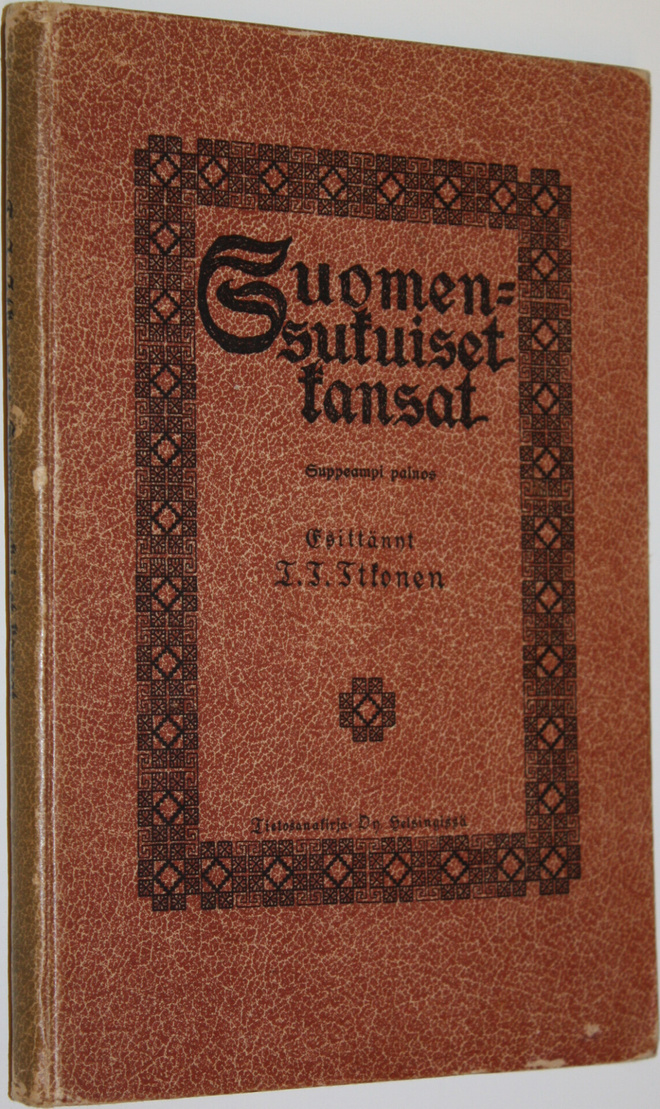 T. I. Itkonen : Suomensukuiset kansat