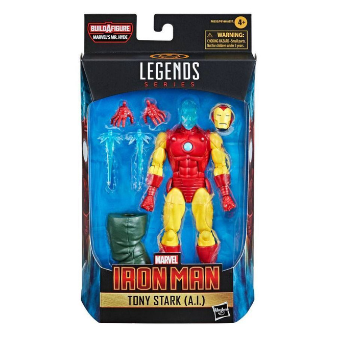 MARVEL LEGENDS - HOLOGRAM IRON MAN  HEAD HUNTER STORE.