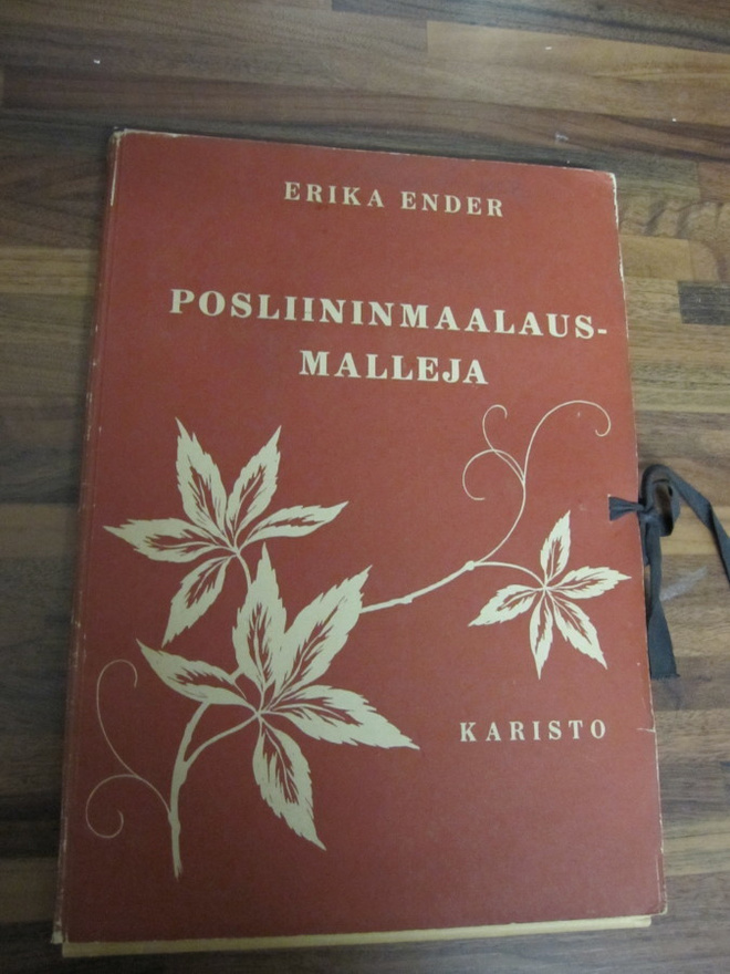 ERIKA ENDER - posliinimaalausmalleja ( täysi sarja )