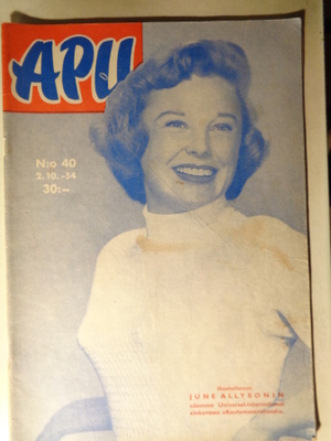 Apu lehti Nro 40/1954 (14.3)