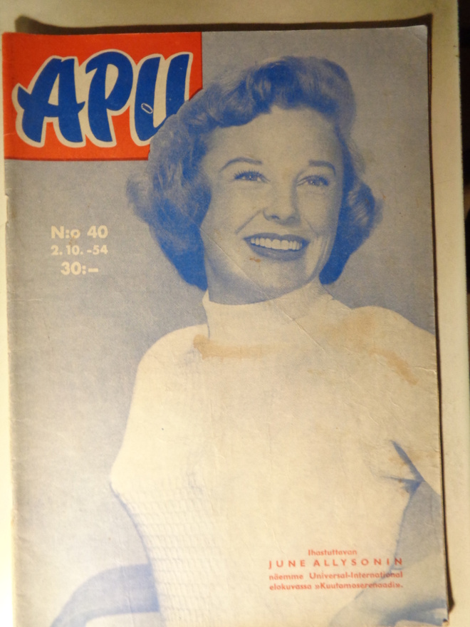 Apu lehti Nro 40/1954 (14.3)