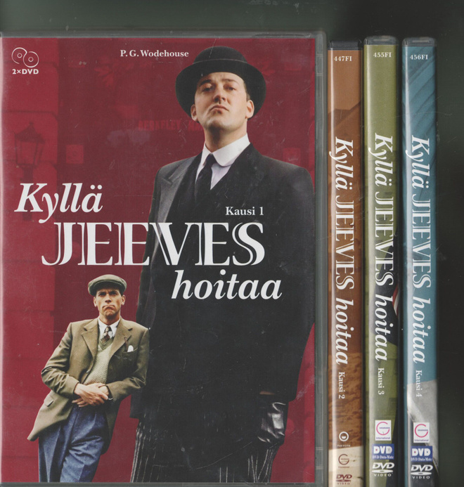 KYLLÄ JEEVES HOITAA »JEEVES  AND WOOSTER » kaudet 1-4 [8DVD]
