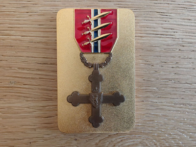 Norjan Sotaristi Plaketti