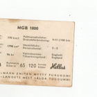 Purkkakuva Hellas AUTOSARJA n:o 62 MGB 1800 - pikkukuva 2