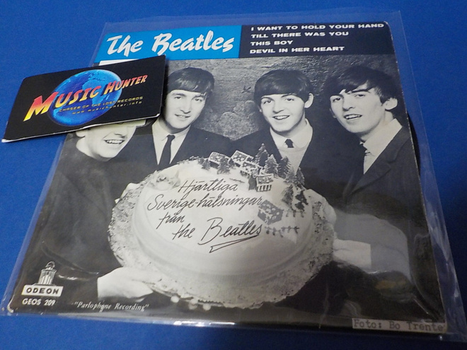 THE BEATLES - I WANT TO HOLD YOUR HAND EX+/EX+ 7'' SINGLE