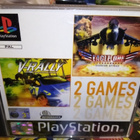 PS1 : 2 GAMES : V-RALLY & EAGLE ONE HARRIER ATTACK - pikkukuva 1