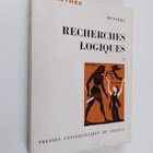 Recherches logiques 1-3 (4 kirjaa, osa 2 kahdessa osassa) - pikkukuva 2