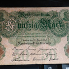 Germany Saksa 50 Mark 1910 P41 F - pikkukuva 1