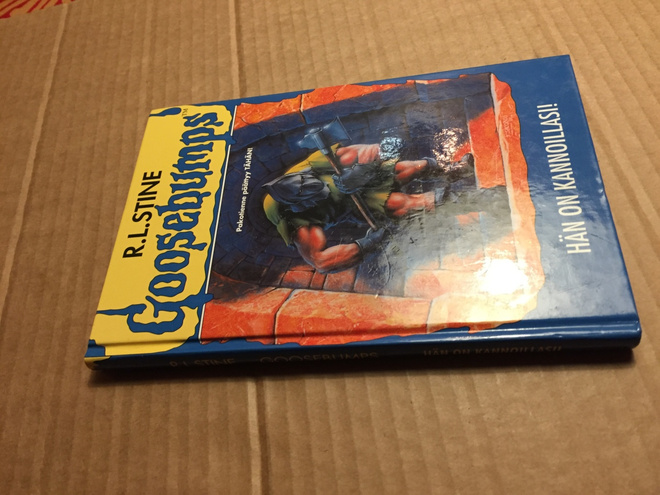 R.L.STINE GOOSEBUMPS HÄN ON KANNOILLASI HYVÄ
