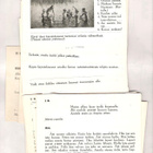 Koulu, ainekirjoitus, kortit 2 x 30 kpl. , noin 1940 lukua. - pikkukuva 1