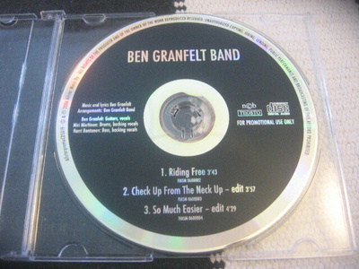 Ben Granfelt Band - Riding Free (promo cds)