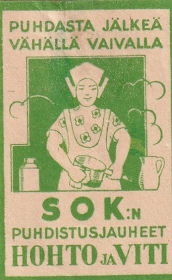 SOK:n Puhdistusjauheet HOHTO JA VITI  .b481