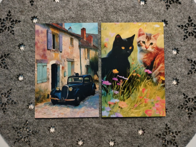 ~Kissa kortti~ 2kpl