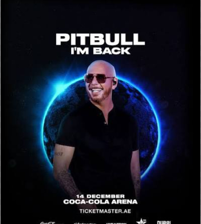 Pitbull liput 2 henkilölle