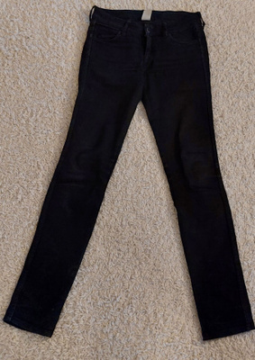 Mustat farkut 28/32 Skinny low waist