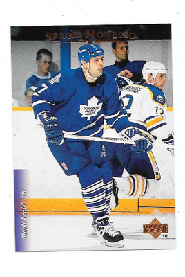1995-96 Upper Deck #125 Sergio Momesso Toronto Leafs Gooni