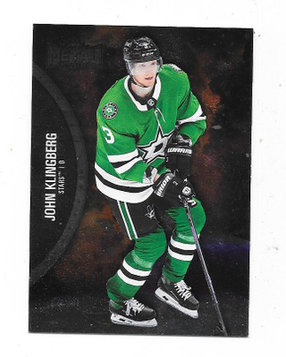 2021-22 Metal Universe #24 John Klingberg , Dallas Stars