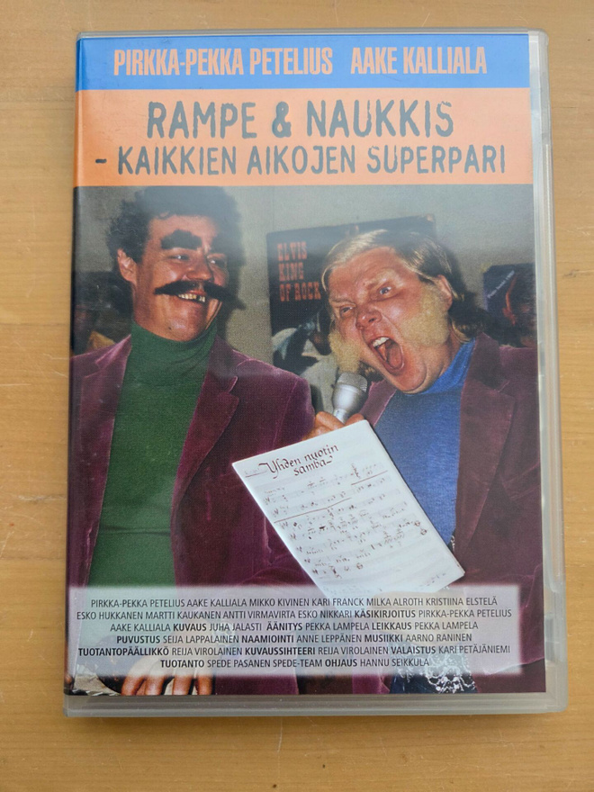 RAMPE & NAUKKIS . DVD . PETELIUS . KALLIALA .