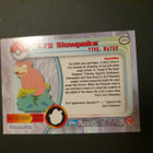 Slowpoke #79 Pokemon Topps TV Animation Edition card - pikkukuva 2