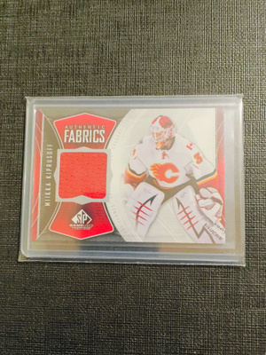 Miikka Kiprusoff - 09-10 SP Game-Used Authentic Fabrics