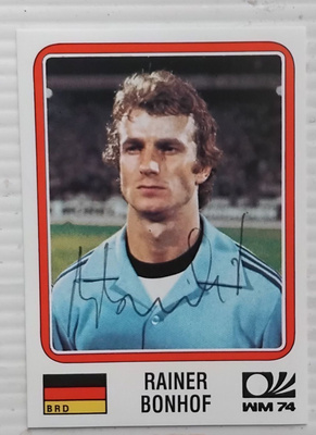 Rainer Bonhof Saksa signed