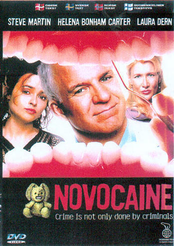 Novocaine - Vaarallinen Potilas  -  DVD