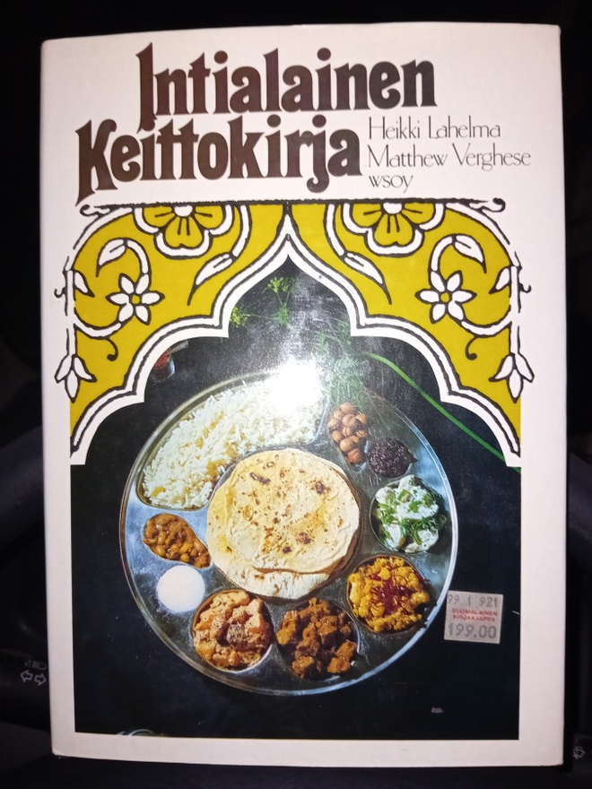 Lahelma : Intialainen keittokirja  ( SIS POSTIKULU  )