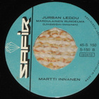 7" MARTTI INNANEN - Esteri, Tyttö Sadepisa - single 1967 EX- - pikkukuva 2