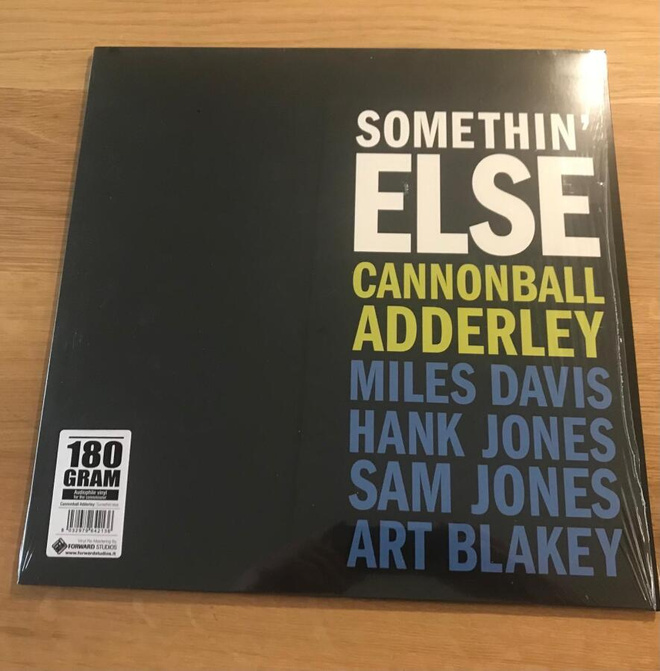 Cannonball Adderley: Somethin’ Else vinyyli LP (Miles Davis)